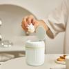 Countertop Trash Can Canteen Counter Press Garbage Bin Creative Light Luxury Tabletop Trash Can Wastebasket with Lid for Desk