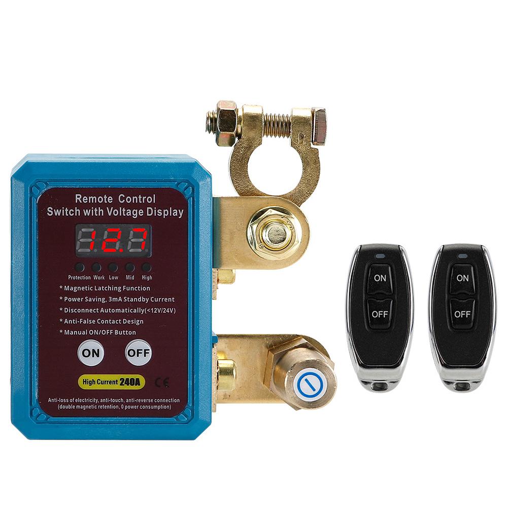 Универсальный автомобильный аккумуляторный разъединитель 12 В 24 В, автомобильный аккумуляторный выключатель, защита от утечки