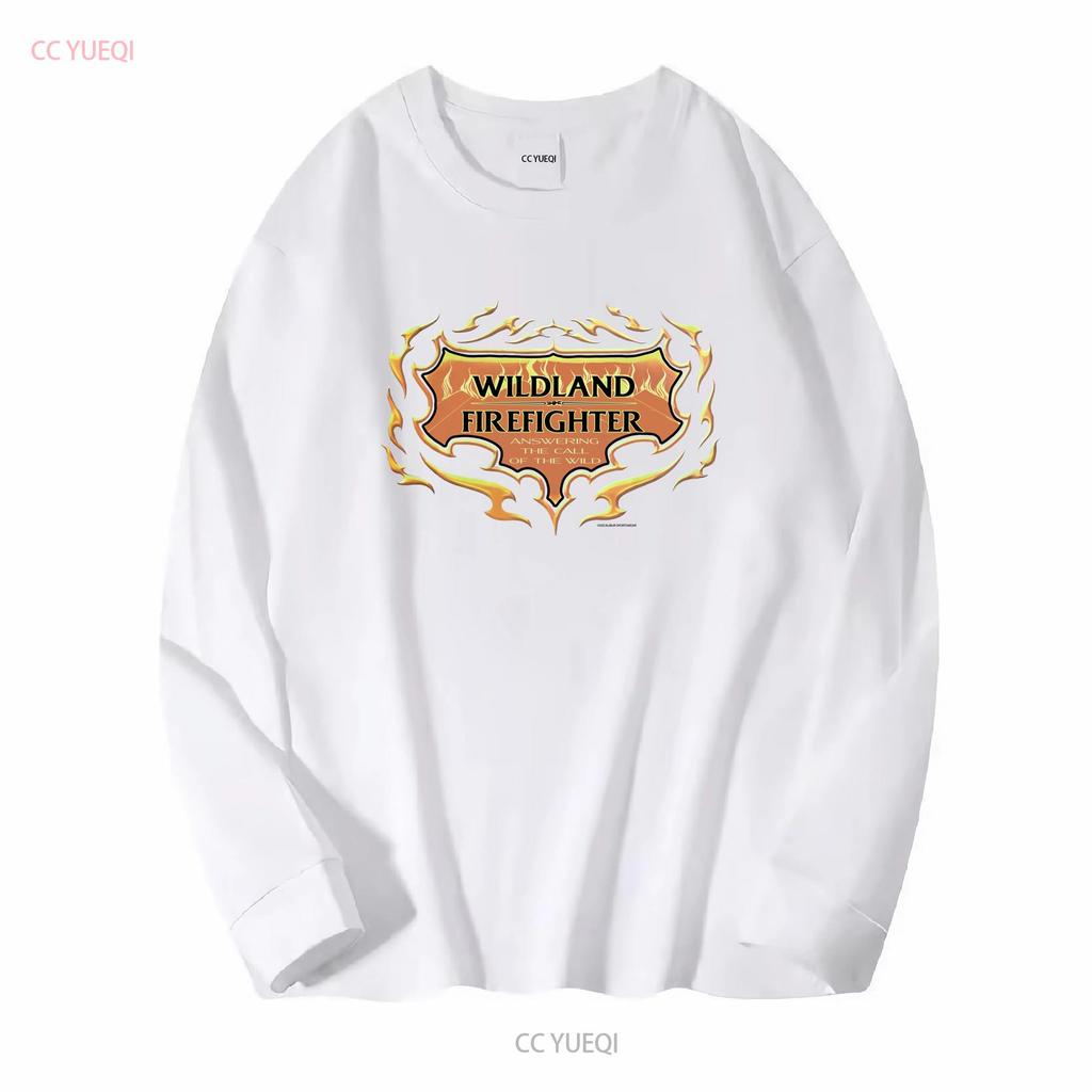 НОВАЯ коричневая рубашка пожарного лесных пожаров Пожарная служба T Wild Gear с длинным или коротким рукавом винтажная Стильная дизайнерская одежда с эффектом стирки