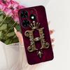 Чехол для Infinix Hot 40i Hot40 Pro X6837 Новая Мода Буквы для Пары Чехол Мягкий Силиконовый Чехол Для Infinix Hot 40 Pro Ho40i Fundas