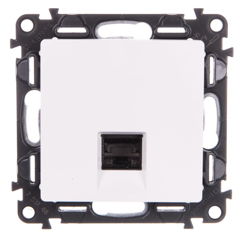 Valena Life Computer Socket Rj45 Cat.6A Stp White 753148