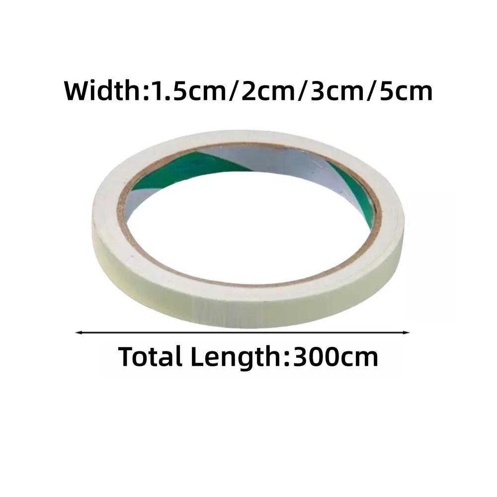 Self-adhesive Fluorescent Stickers Tape 3 Meters Glowing Stickers Stage Positioning