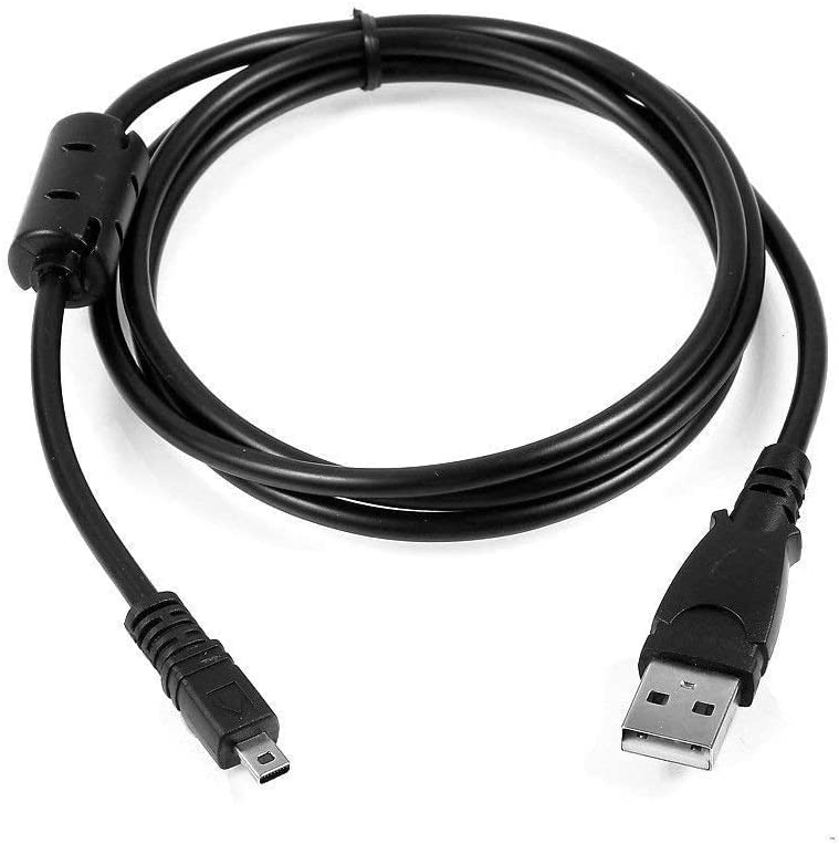 Запасной USB-кабель для передачи данных и синхронизации камеры, 8-контактный кабель Sony Cybershot DSCH200 DSCH300 DSCW370 DSCW800 DSC-H200 DSC-H300 DSC-W370 DSC-W800 DSC-W830