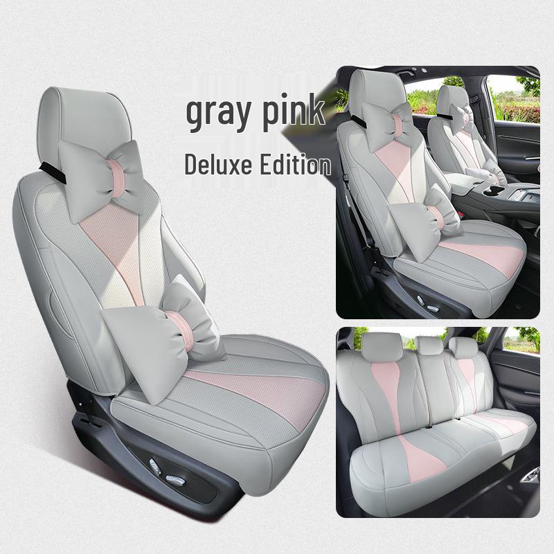 Всесезонные кожаные чехлы и подушки для сидений BYD Sea Lion 06 EV/DMi – Полное покрытие