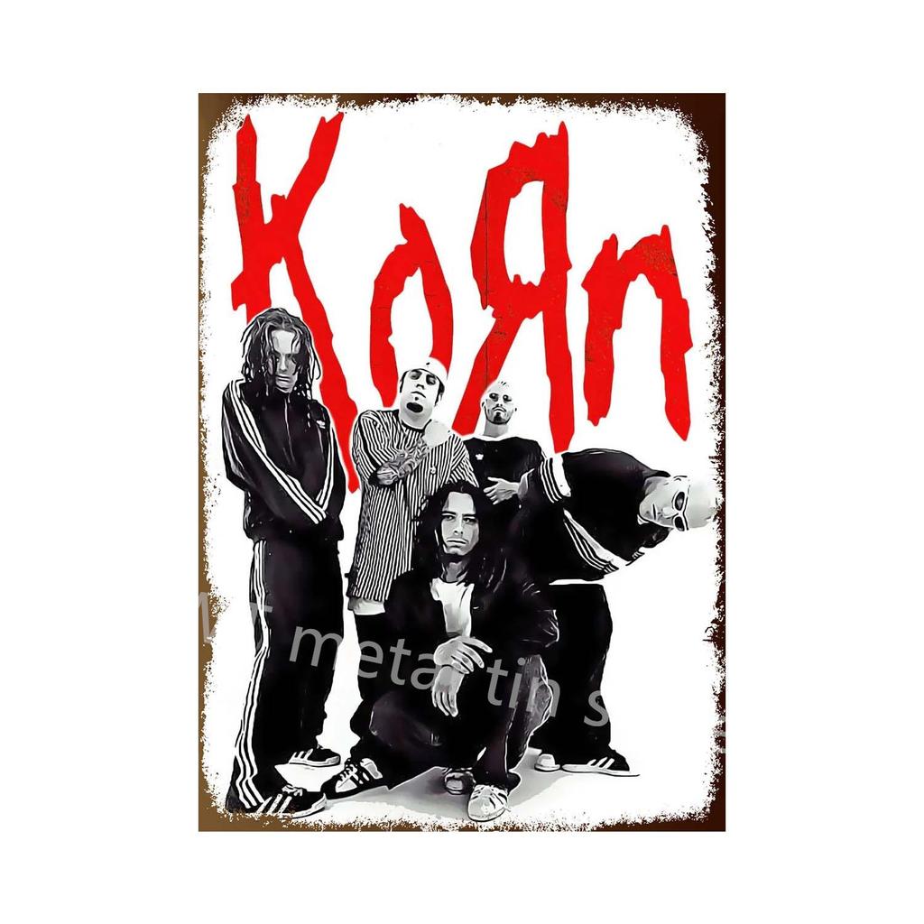 Ретро-плакат музыкальной группы, металлическая табличка, жестяная табличка, винтажная рок-н-ролльная тарелка для домашнего бара, декоративные наклейки, декор стен гостиной