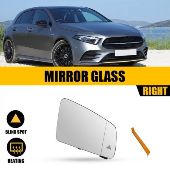Для Mercedes C-Class W204 2010-2014 Левое/Правое Зеркальное стекло с подогревом и функцией контроля слепой зоны