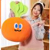 Cartoon Carrot Plush Toy Soft Filled Doll Room Decoration Children Gift Holiday