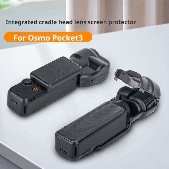 Силиконовый защитный чехол для камеры Osmo Pocket 3 Gimbal, противоударный, противоударный, полная защита, защитный чехол для карданного подвеса