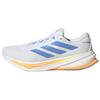 Supernova Rise 2 Abrasion Resistant Low Top Casual Running Shoes Men's White Blue Sneakers JQ7709