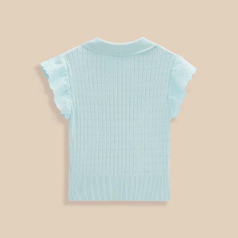 IEF Women's 2026 Summer Flutter Sleeve Knit Top