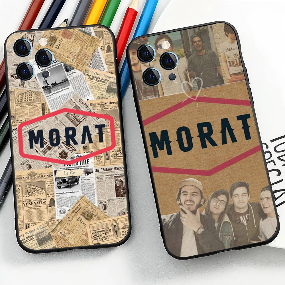 M-Morat Для iPhone 17 air 16 15 14 13 12 11 Pro Черный Мягкий Чехол для Телефона