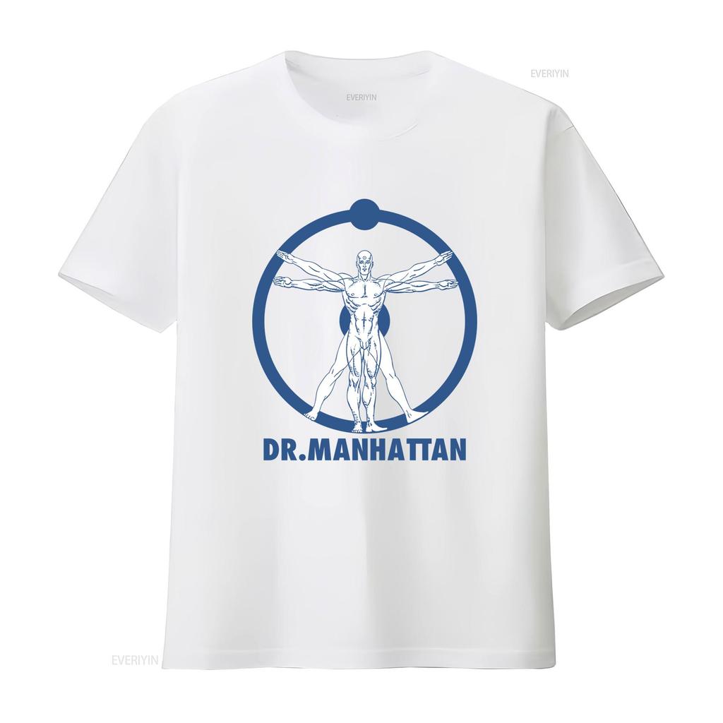 Vitruvian Dr Manhattan T Shirt for Men Watchmen Inspired Design Available in Sizes Stylish and Comfortable vintage Washed