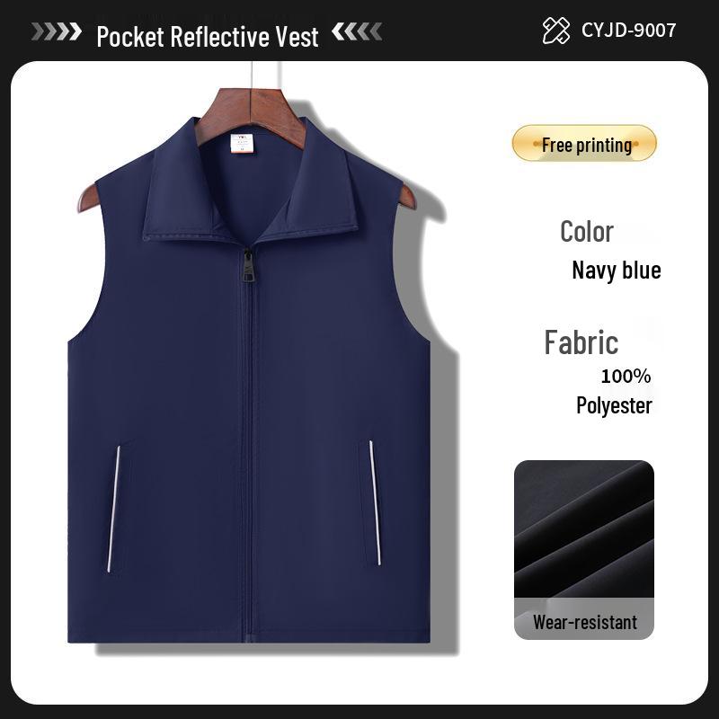 Индивидуальные жилеты волонтеров и гидов с логотипом для супермаркетов и складской деятельности