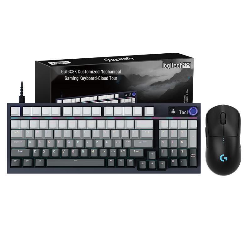 Logitech G316X RGB Механическая игровая клавиатура с возможностью горячей замены