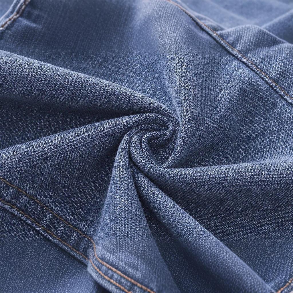 Женский Удобный Модный Джинсовый Повседневный Кардиган на Пуговицах Жилет Куртка