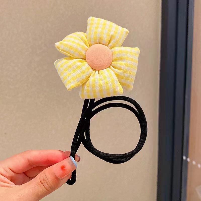 Charm Flower Children's Non-Scraping Ideal Tool Hair Flower Headpiece Hair Braid Maker 1 PC for Girls to Tie Their Hair Up Little Girl Hairpin Styler