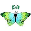 Party Favor Partyprop Fairy Kids Cloak Butterfly Wings Shawl Costumes Accessory Butterfly Scarf