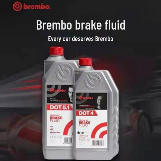Оригинальная тормозная жидкость Brembo DOT4/DOT5.1 для дисковых тормозов автомобилей, мотоциклов и электромобилей