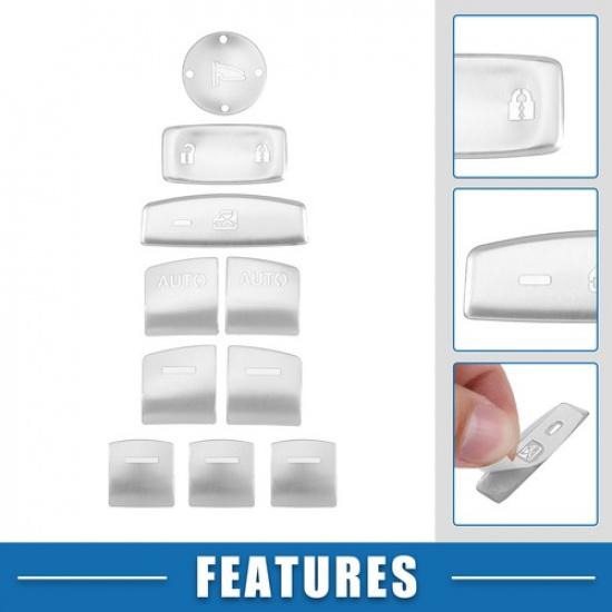 Master Window Switch Button Cover TEN for Honda Accord 2018+