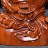Chinese Style Retro Solid Wood Carving Maitreya Buddha Decorations Home Living Room Character Root Carving Decoration Crafts