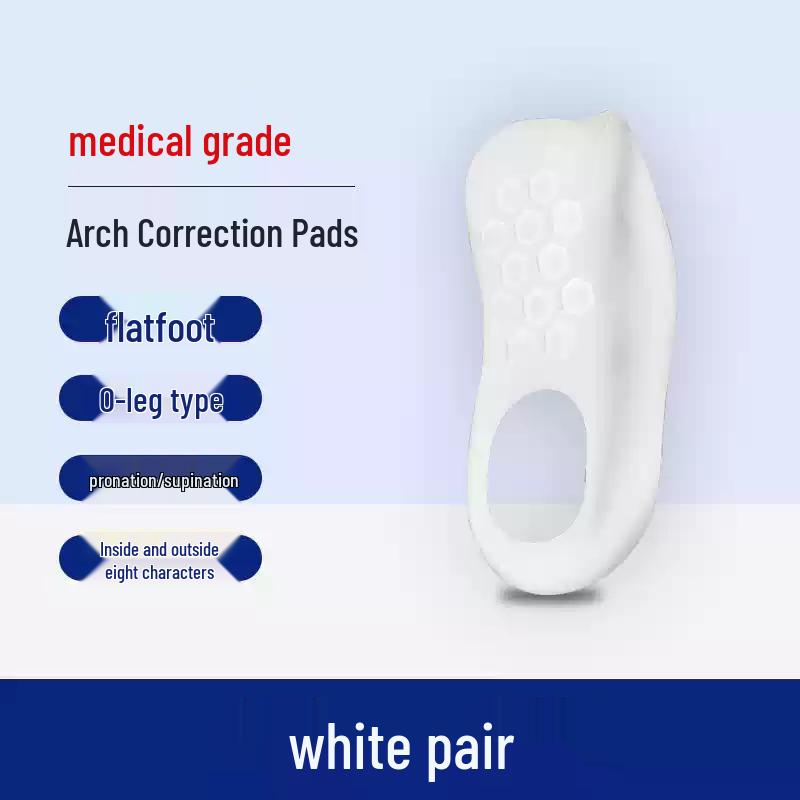 Ортопедические стельки для поддержки высокого свода стопы и коррекции плоскостопия - Унисекс, Корректируют Х-образную постановку ног и отклонение стопы