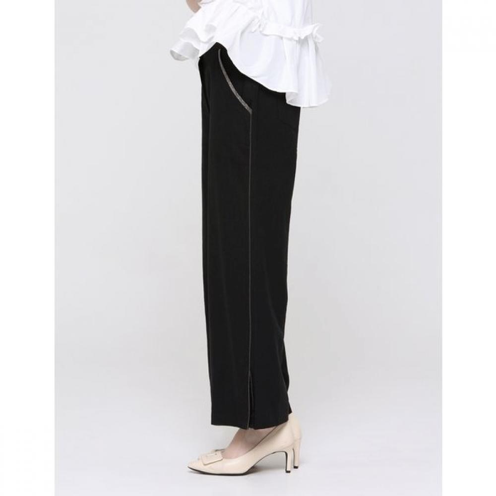 Son Jung Wan Wide Glitter Line Slacks Zdl6262070