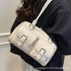 Niche Design Portable Bowling Underarm Bag Women's 2025 Spring New Large-capacity Fashion Shoulder Pillow Bag