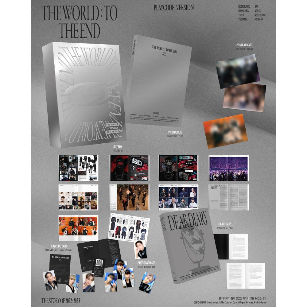 ATEEZ МИР: ДО КОНЦА Playcode или DVD версия.