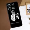 Эстетичный чехол-череп для Redmi Note 13 Pro Plus 9 10 11 12 Pro 9S 10S 11S 12S Чехол для Redmi 12 C 10C 13C