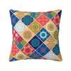 Custom Bohemia Ethnic Mandala Flower Cushion Cover 45x45 Cm Polyester Throw Pillow Case For Sofa Decoration Bedding Pillowcase