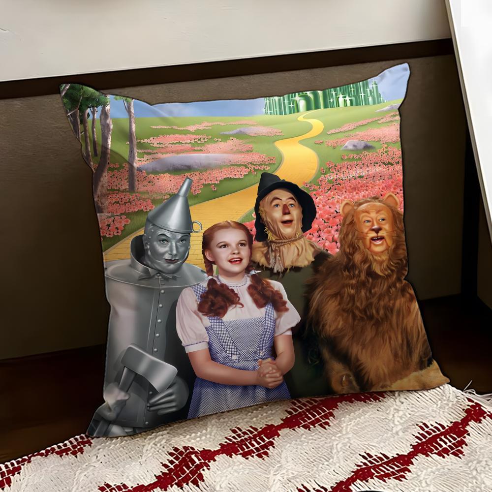 Film The WWizard of OOZ Cushion Cover Reversible Soft Durable Pillow Cover Home Car MultiScene Use for Daily Comfort