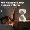 Adjustment Electronic Timer Brightness 3D Hourglass Ornament Creative Night Light  Birthday Gift