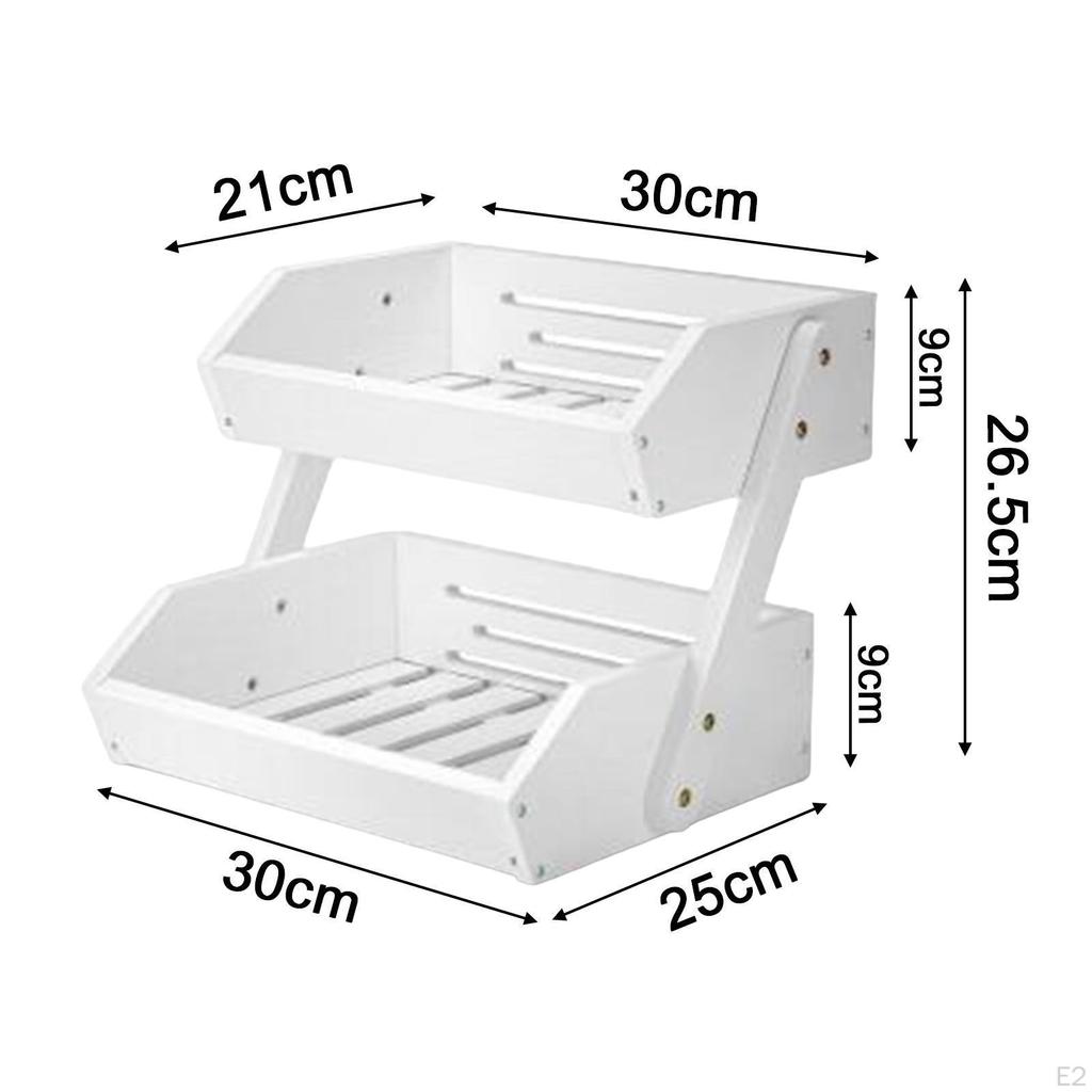 Бамбуковая корзина для фруктов, хлеба, кухонный органайзер для овощей