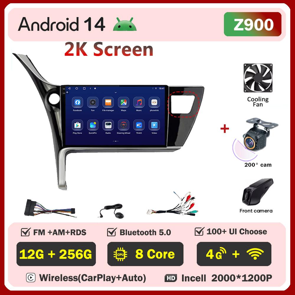 Для Toyota Corolla 11 Auris E180 2017 2018 2019 Carplay Auto Экран Беспроводной Android Auto Автомобильные Интеллектуальные Системы Автомобильный DSP