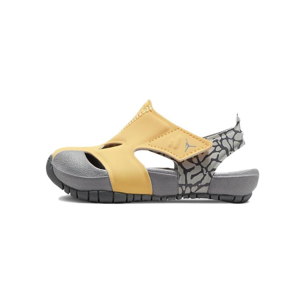 Jordan Flare TD Rebound Low top Toddler Shoes Gray Yellow Infant And Toddler CI7850-700
