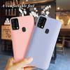 Чехол для Samsung M21 M31 M21S Жидкий силикон Мягкий ТПУ Тонкий Матовый чехол Для Samsung Galaxy M30s M307F M 31 M 21 M215F M315F Чехол