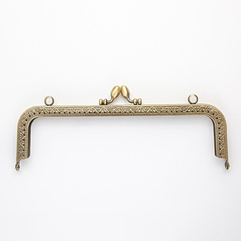 Purse Clasp Frame Bag Kiss Clasp Lock Vintage Metal Purse Frame For Diy Craft Purse Bag Making
