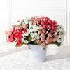 Искусственная роза 15 головок реалистичный красочный искусственный цветок свадьба дом офис стол