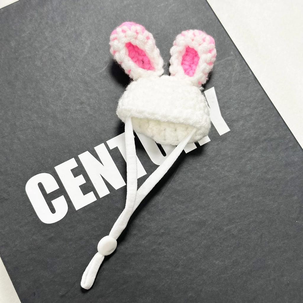 Handmade Knitted Hat for Small Animal, Mini Hand Pet Hat Tiny Hamster Hat for Parrot Snake Cute Chipmunk Guinea Pig Accessories