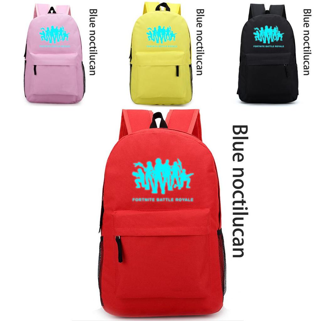 Fortnite Bag Luminous Game Youth Campus Fashion Trend Backpack For Unisex