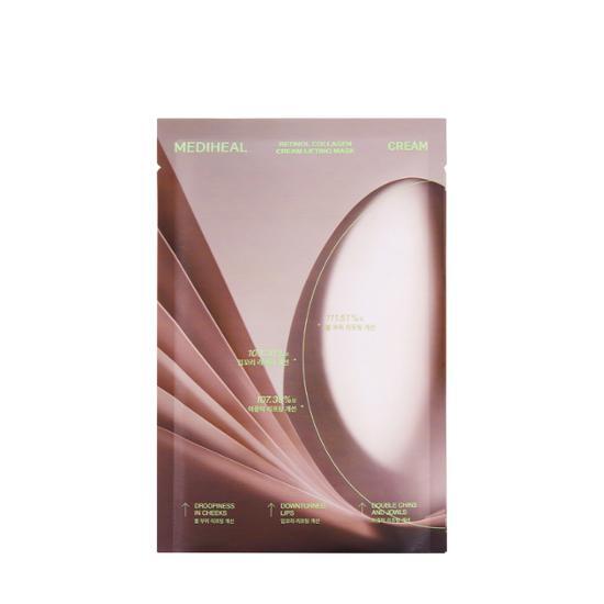 Mediheal Маска-контуринг с кремом и коллагеном Retinol Collagen Cream 1 шт.