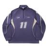 Li Ning Retro Sports Series Loose Pullover Sweatshirt Men Sweatshirt Fog-Blue-Purple Cashmere-Gray AWDVN41-2