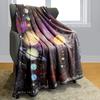 Cosmic Star Pattern Digital Printing Flannel Blanket Printing Single Layer Flannel Blanket