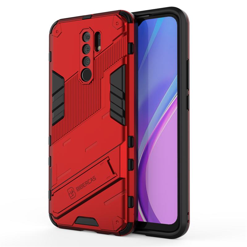 Для Xiaomi Redmi 9 9A 9C чехол с подставкой Бронированный чехол для телефона Redmi 9 Prime 9 Power противоударный магнитный держатель задняя крышка