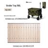 Mobigarden 190L Folding Outdoor Camping Cart with Table