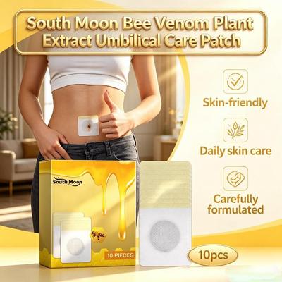 South Moon пчелиный яд Растительный экстракт Пластырь для ухода за пупком Нетканый пластырь Для талии, живота и бедер Ежедневный пластырь для ухода за кожей 30 шт.