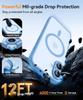 Магнитный Матовый Полупрозрачный Бронированный Чехол Для Для Iphone 17 16 1 14 13 12 11 Pro Max Plus Air 16e Для Беспроводной Зарядки Чехол
