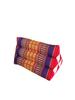 Mini Thai Triangular Pillow, Asian Decor (PurpleRed) [Product]