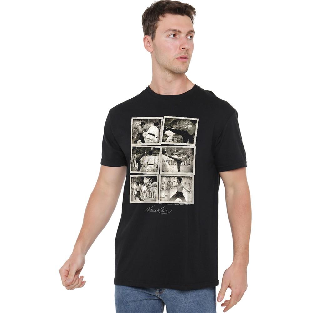 Bruce Lee Snap Shots T-Shirt S-5XL, Black