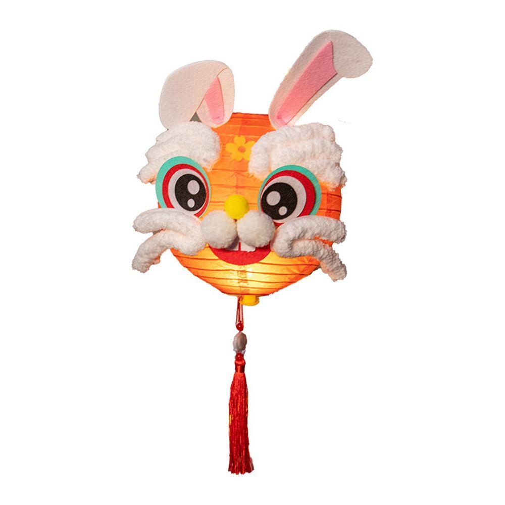 LED Light Material Package Festival Lantern Mid-Autumn Lantern Rabbit Lantern Rabbit Hanging Lamp